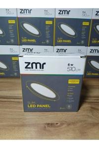 ekim aydınlatma 6w Slim Sıva Altı Yuvarlak Led Panel Spot Yüksek Lümen 4000K ILIK BEYAZ